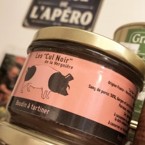 Boudin porc cul noir du Limousin